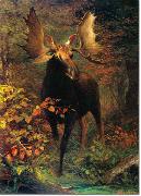 Albert Bierstadt In the Forest Germany oil painting artist